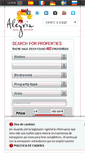 Mobile Screenshot of alegriainternational.com